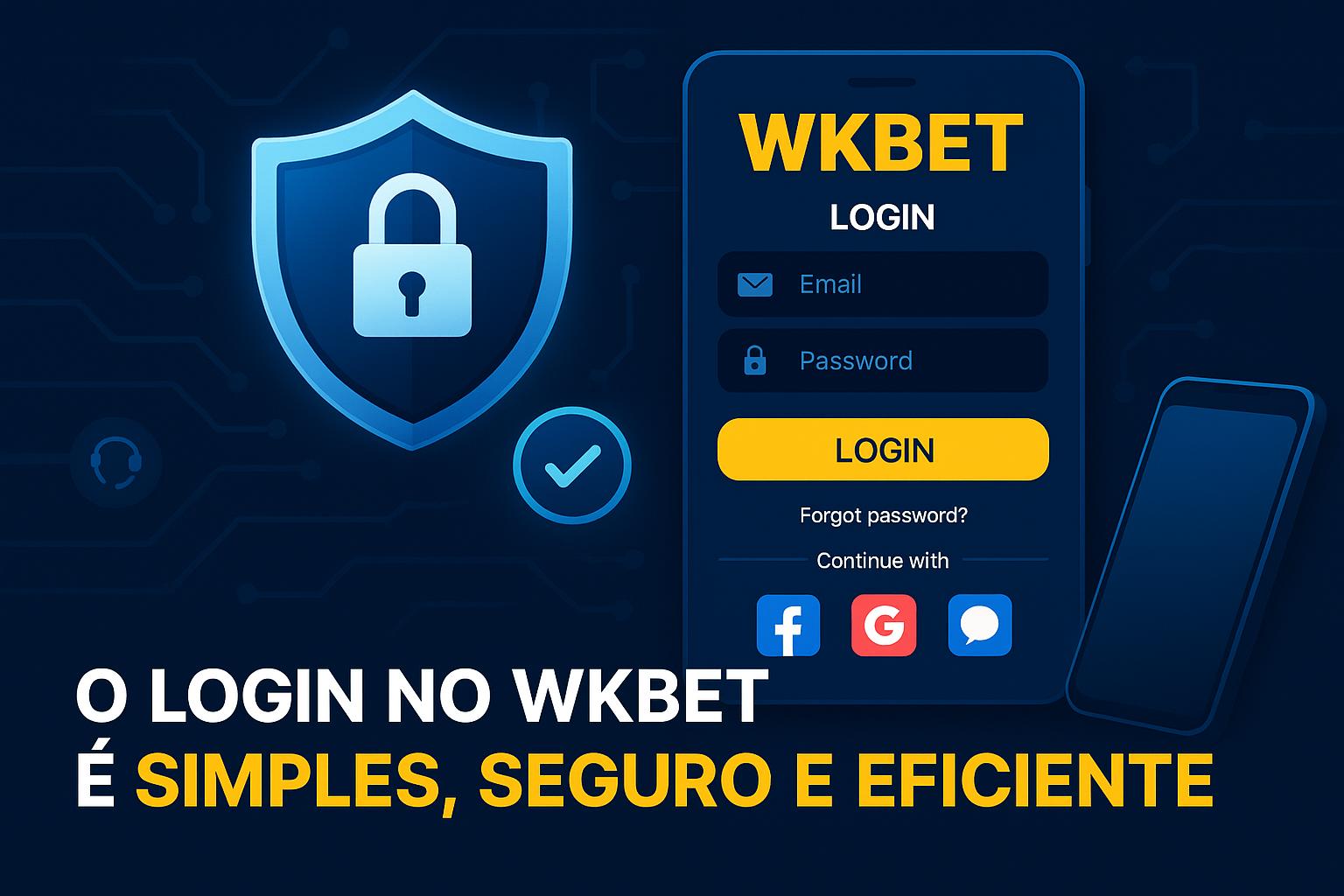Criar uma nova Conta no plataforma WKBET